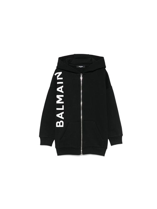 Felpa, unisex, logata. BALMAIN | BW4P30 Z1753930BC